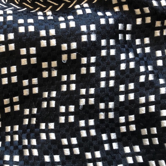 New Haider Ackermann Fall 2013 jacquard weave scarf collar one shoulder blouse - Picture 13 of 14